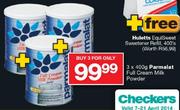 Parmalat Full Cream Milk Powder - 3 x 400g