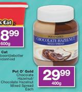 Pot O' Gold Chocolate Hazelnut/Chocolate Hazelnut Mixed Spread-400g