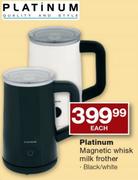 Platinium Magnetic Whisk Milk Frother