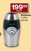 Platinium Coffee Grinder