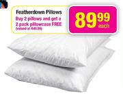 Featherdown Pillows-Each