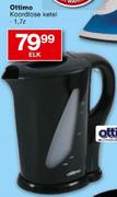 Ottimo Koordlose Ketel-1.7ltr Elk
