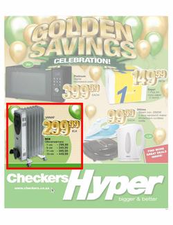 Checkers Hyper Gauteng : Golden Savings (25 Jun - 15 Jul), page 1