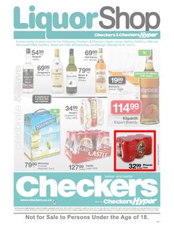 Checkers KZN : Liquor Shop (25 Jun - 7 Jul), page 1