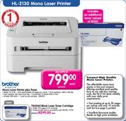 Brother Mono Laser Printer Plus Toner-Each
