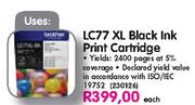LC77 XL Black Ink Print Cartridge-Each