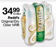 Redd's Original/Dry Cider NRB-6 x 330ml