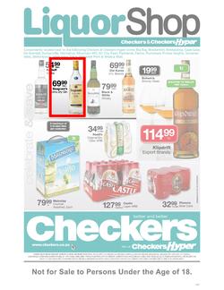 Checkers Western Cape : Liquor Shop (25 Jun - 7 Jul), page 1