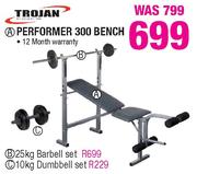 Trojan Performer 300 Bench-Each