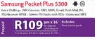 Samsung Pocket Plus 5300