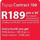 Samsung Texto Dual-On Top Up Contract 100