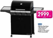 Cadac Patio Living 3 Burner Gas Braai-Each