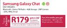 Samsung Galaxy Chat-Topup Contract 50