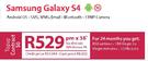 Samsung Galaxy S4-Topup Contract 50