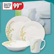 Green Vine 16-Piece Dinner Set