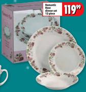 Romantic Rose 12-Piece Dinner Set