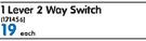 CBI 1 Lever 2 Way Switch