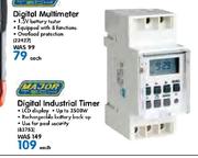 Major Digital Industrial Timer