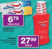 Colgate Plax Mouthwash Fresh/Regular-250ml