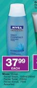 Nivea Visage Facial Wash-150ml/200ml,Facial Toner-200ml,Facial Scrub-75ml