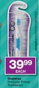 Oralwise Prosonic Power Toothbrush-Each