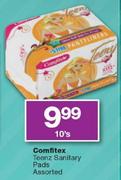 Comfitex Teenz Sanitary Pads Assorted - 10's