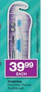 Oralwise Pro Sonic Power Toothbrush