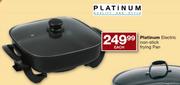 Platinum Electric Non-Stick Frying Pan-Each