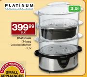 Platinum 3-Laag Voedselstomer-3.5L Each