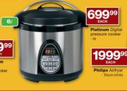 Platinum Digital Pressure Cooker-6L