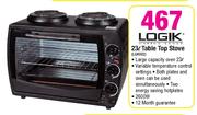 Logik 23ltr Table Top Stove (LGK002) 