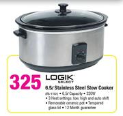 Logik Select 6.5L Stainless Steel Slow Cooker (RS-1107)