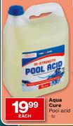 Aqua Cure Pool Acid-5L Each
