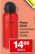 Polar Chill Aluminium Sports Bottle-Each