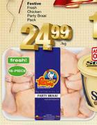 Festive Fresh Chicken Party Braai Pack-Per Kg