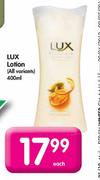Lux Lotion-400ml