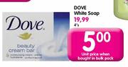 Dove White Soap-4's
