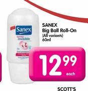 Sanex Big Ball Roll-On-60ml