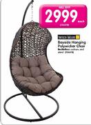 Terrace Leisure Bayside Hanging Polywicker Chair-Each