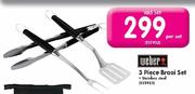 Weber 3 Piece Braai Set-Per Set