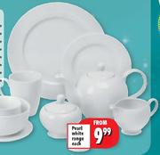 Pearl White Range Cup & Saucer