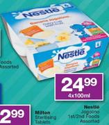 Nestle Jogolino 1st/2nd Foods Assorted-4x100ml