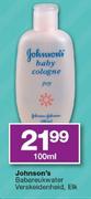 Johnson's Babareukwater Verskeidenheid-100ml Elk
