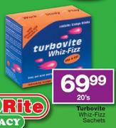 Turbovite Whiz-Fizz Sachets-20's