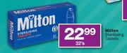 Milton Sterilising Tablets-32's