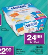 Nestle Jogolino 1st/2nd Foods-4x100ml
