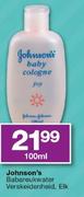Johnson's Babareukwater-100ml
