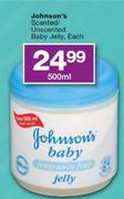 Johnson's Scented/Unscented Baby Jelly-500ml