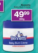 Bennetts Baby Burn Creme-300g