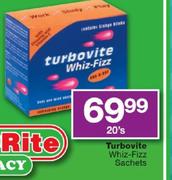 Turbovite Whiz Fizz Sachets-20's